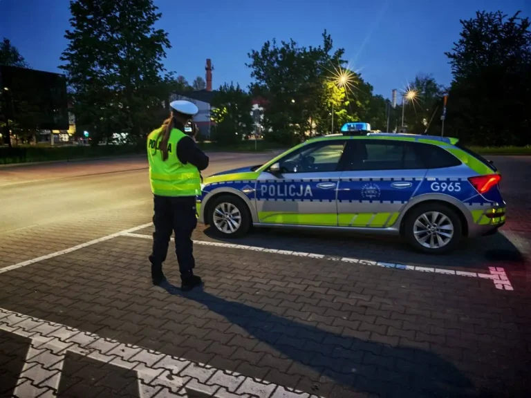 Wzmożone kontrole drogowe na ul. Bronisława Czecha w Limanowej – 4 mandaty