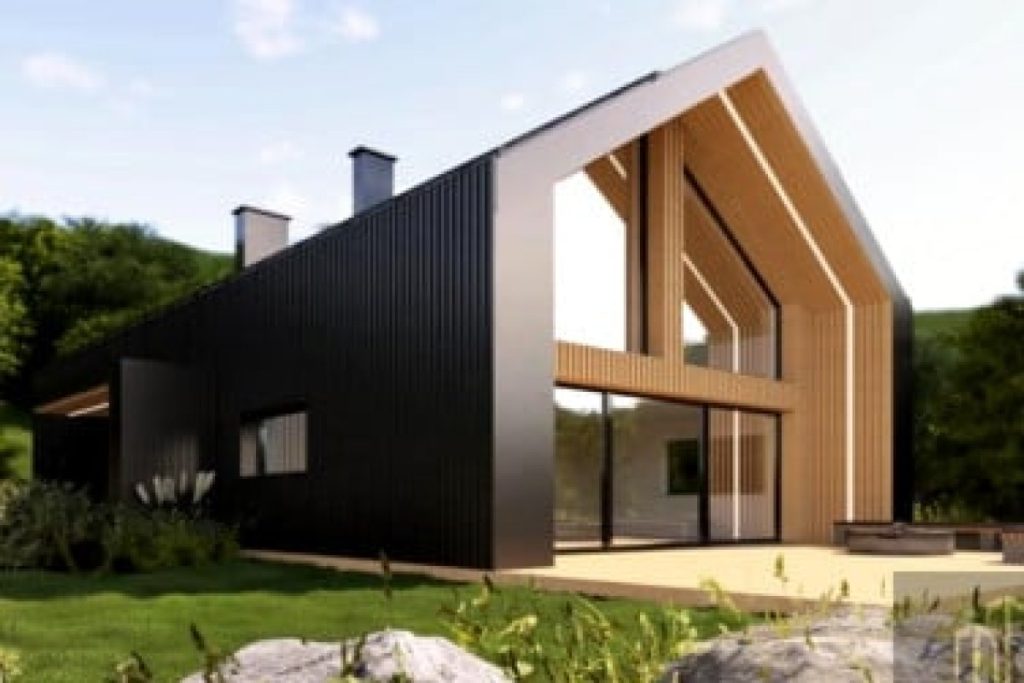 mountain house construction