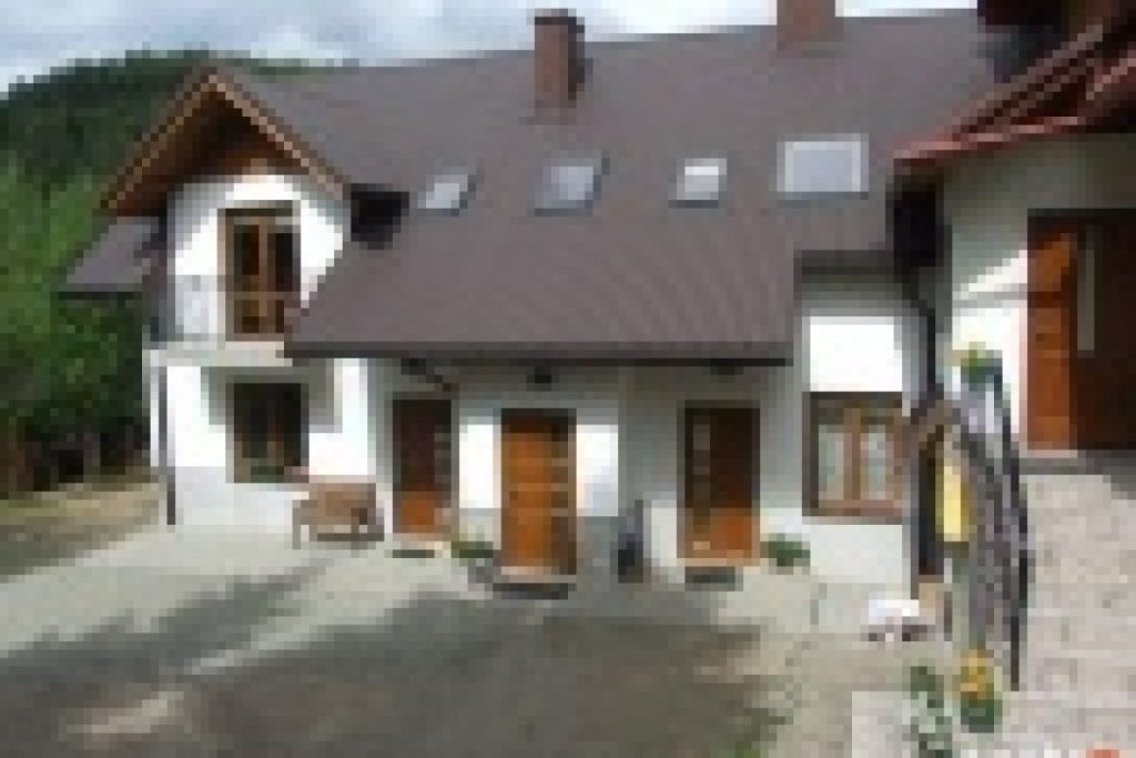 mountain chalet garden