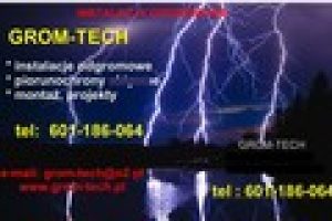 lightning rod installation