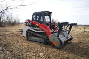 mulcher machine work