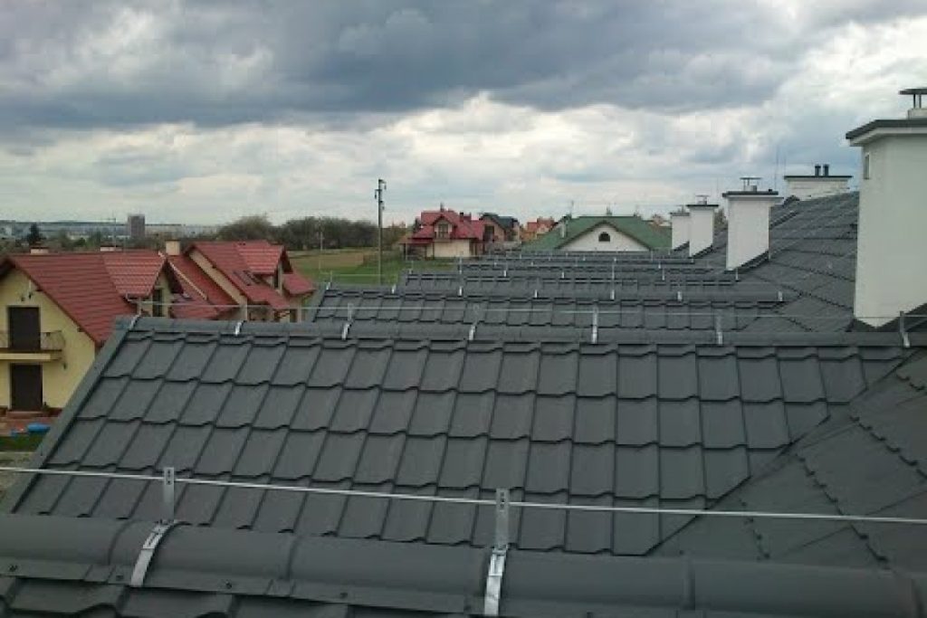 lightning rod installation