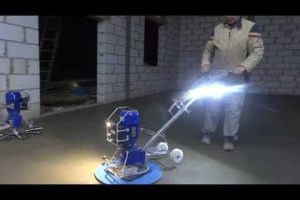 concrete power trowel