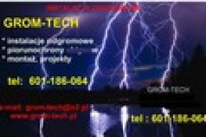 lightning rod installation