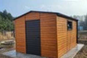 metal garage construction