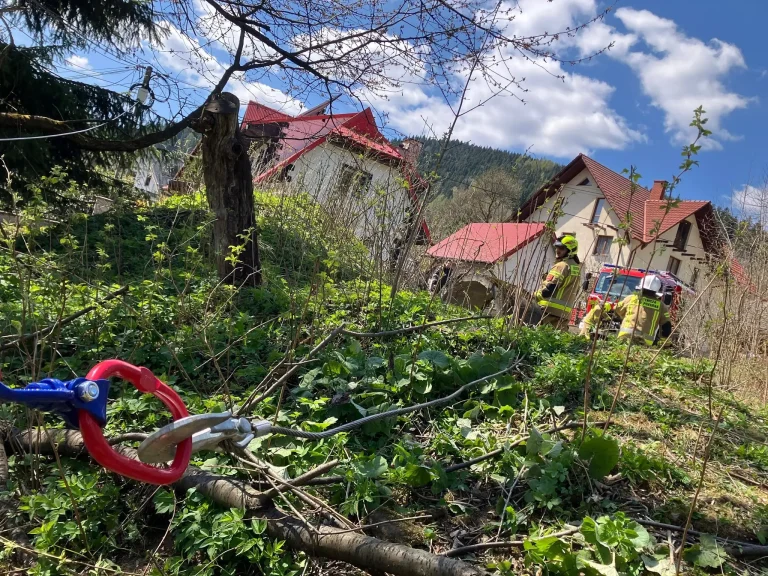 Intensywny koniec kwietnia dla strażaków z OSP Szczawa